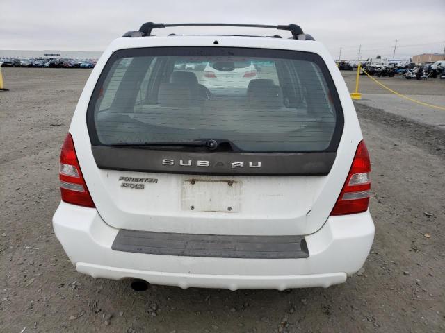 JF1SG656X4H743671 - 2004 SUBARU FORESTER 2.5XS თეთრი ფოტო 6