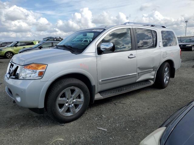 5N1AA0NE0CN606214 - 2012 NISSAN ARMADA SV SILVER photo 1