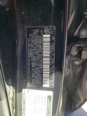 2T1KR32E67C644773 - 2007 TOYOTA COROLLA MA XR BLACK photo 12