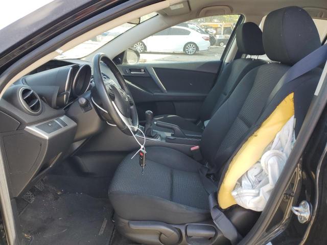 JM1BL1L79C1556918 - 2012 MAZDA 3 I BLACK photo 7