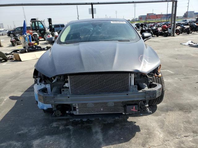 3FA6P0SU2KR189426 - 2019 FORD FUSION TITANIUM GRAY photo 5