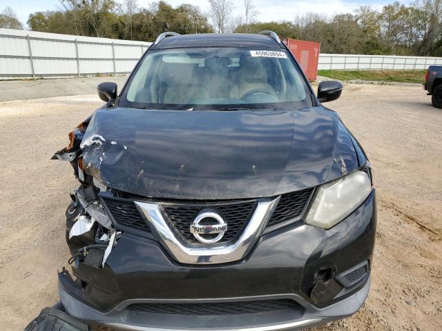 KNMAT2MT9GP616809 - 2016 NISSAN ROGUE S BLACK photo 5