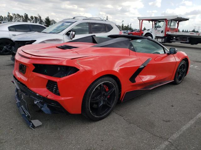 1G1YC3D48M5118503 - 2021 CHEVROLET CORVETTE STINGRAY 3LT RED photo 3