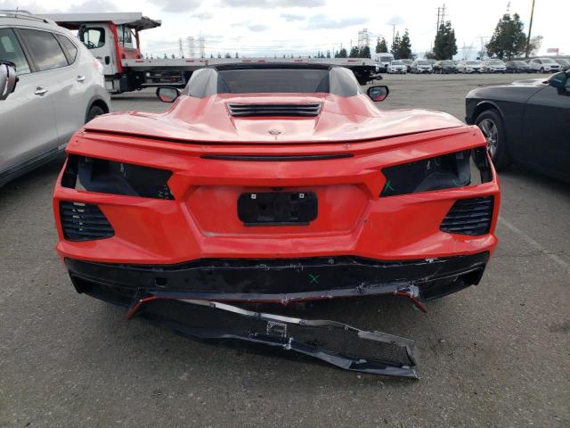 1G1YC3D48M5118503 - 2021 CHEVROLET CORVETTE STINGRAY 3LT RED photo 6