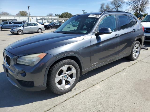 WBAVM1C59EVW56227 - 2014 BMW X1 SDRIVE28I GRAY photo 1