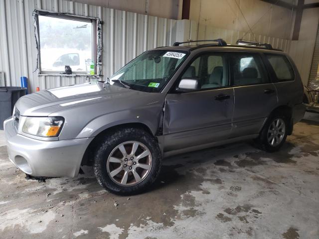 JF1SG65635H710089 - 2005 SUBARU FORESTER 2.5XS Մոխրագույն լուսանկար 1