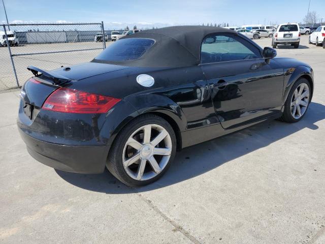 TRUMF38J481034405 - 2008 AUDI TT 2.0T BLACK photo 3