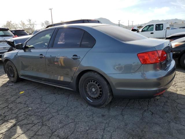 3VW2K7AJ4EM256338 - 2014 VOLKSWAGEN JETTA BASE Մոխրագույն լուսանկար 2