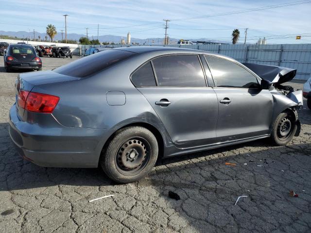 3VW2K7AJ4EM256338 - 2014 VOLKSWAGEN JETTA BASE Մոխրագույն լուսանկար 3