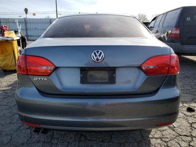 3VW2K7AJ4EM256338 - 2014 VOLKSWAGEN JETTA BASE Մոխրագույն լուսանկար 6