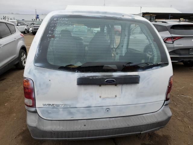 2FTZA54421BC33294 - 2001 FORD WINDSTAR WHITE photo 6