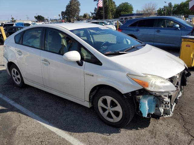 JTDKN3DU7C5516355 - 2012 TOYOTA PRIUS WHITE photo 4