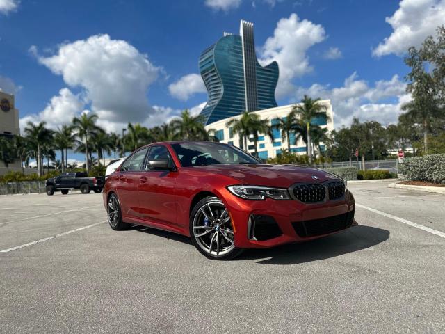 3MW5U7J01N8C25586 - 2022 BMW M340I ORANGE photo 1