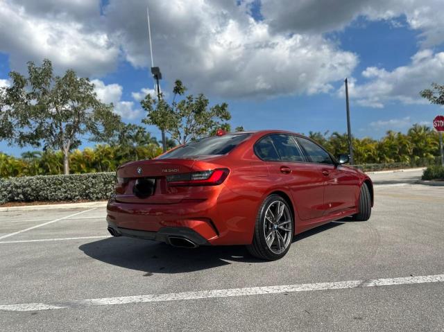 3MW5U7J01N8C25586 - 2022 BMW M340I ORANGE photo 4