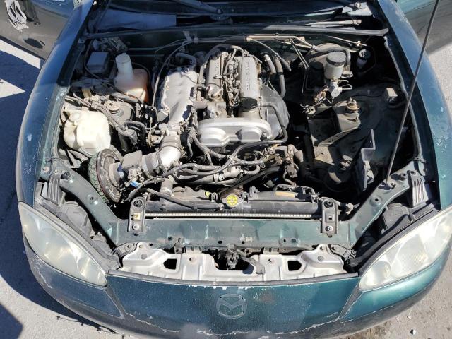JM1NB353110201914 - 2001 MAZDA MX-5 MIATA BASE GREEN photo 11