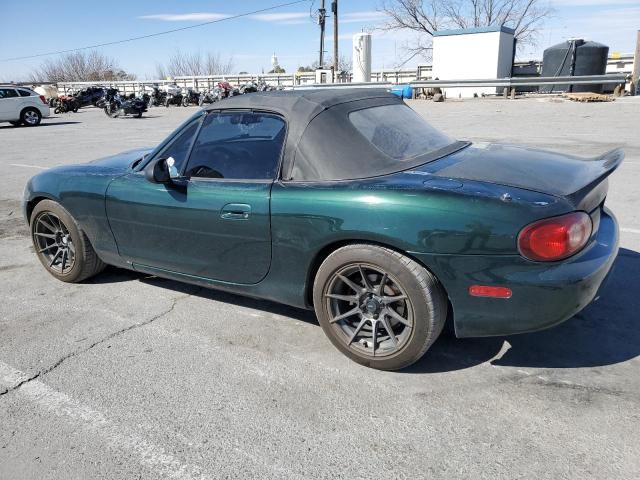 JM1NB353110201914 - 2001 MAZDA MX-5 MIATA BASE GREEN photo 2