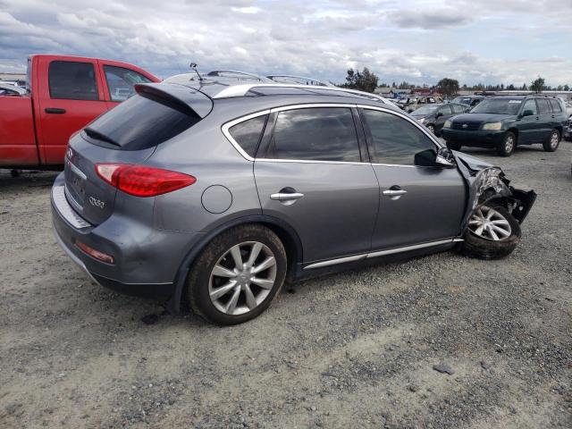 JN1BJ0RR7HM404055 - 2017 INFINITI QX50 GRAY photo 3