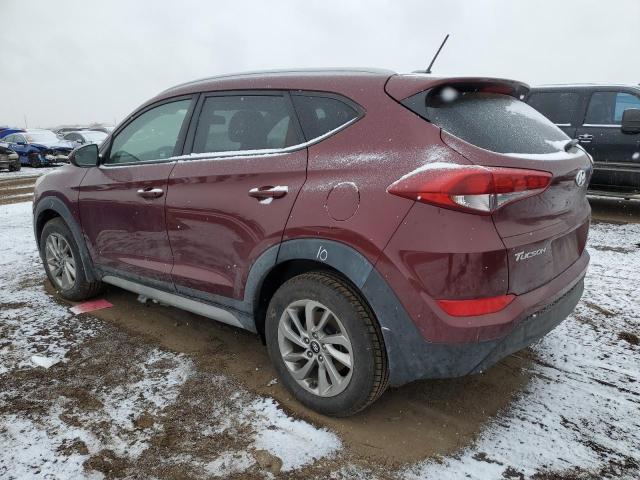 KM8J33A49HU526125 - 2017 HYUNDAI TUCSON LIMITED BURGUNDY photo 2