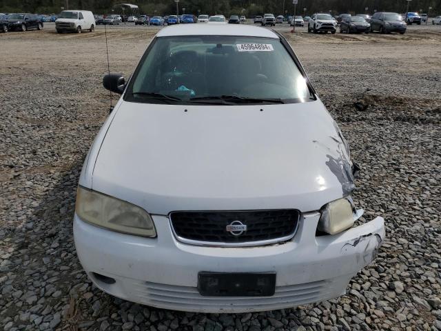 3N1CB51D42L636533 - 2002 NISSAN SENTRA XE WHITE photo 5