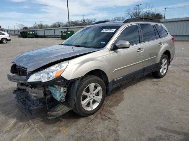 4S4BRBLC7E3251180 - 2014 SUBARU OUTBACK 2.5I LIMITED BEIGE photo 1