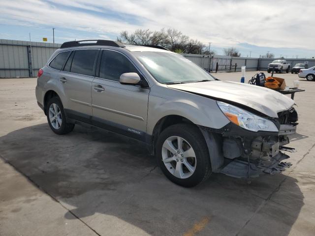 4S4BRBLC7E3251180 - 2014 SUBARU OUTBACK 2.5I LIMITED BEIGE photo 4