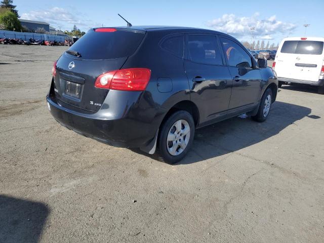 JN8AS58VX8W126939 - 2008 NISSAN ROGUE S BLACK photo 3