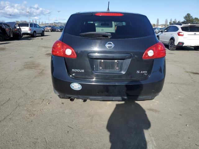 JN8AS58VX8W126939 - 2008 NISSAN ROGUE S BLACK photo 6