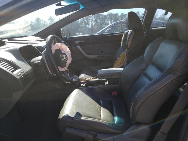 2HGFG129X8H573942 - 2008 HONDA CIVIC EXL ნაცრისფერი ფოტო 7