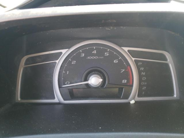 2HGFG129X8H573942 - 2008 HONDA CIVIC EXL ნაცრისფერი ფოტო 9