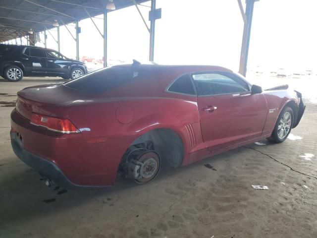 2G1FD1E39F9237620 - 2015 CHEVROLET CAMARO LT MAROON photo 3