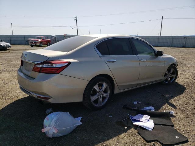 1HGCR2F33GA146639 - 2016 HONDA ACCORD LX GOLD photo 3