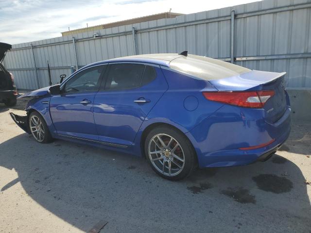 5XXGR4A68DG134466 - 2013 KIA OPTIMA SX BLUE photo 2