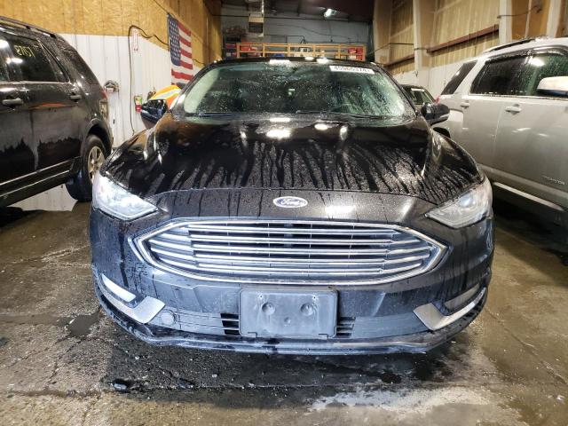 3FA6P0LU5HR142575 - 2017 FORD FUSION SE HYBRID BLACK photo 5