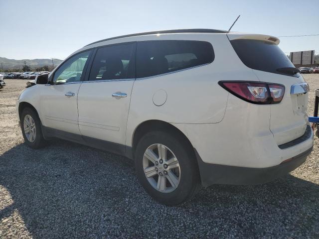 1GNKRGKD7EJ168752 - 2014 CHEVROLET TRAVERSE LT WHITE photo 2