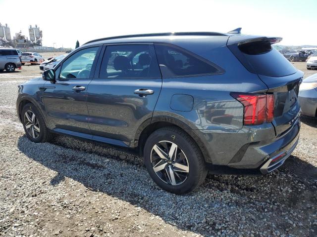 5XYRH4LF1MG014464 - 2021 KIA SORENTO EX GRAY photo 2