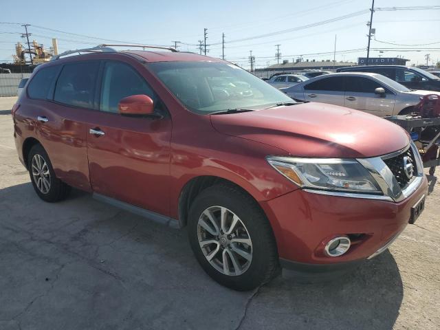 5N1AR2MMXEC615112 - 2014 NISSAN PATHFINDER S MAROON photo 4