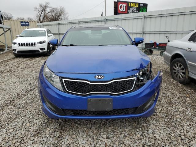 5XXGR4A65DG232001 - 2013 KIA OPTIMA SX BLUE photo 5