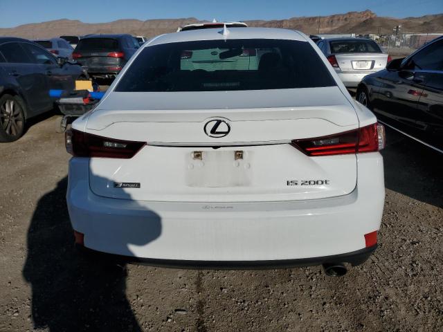 JTHBA1D29G5021349 - 2016 LEXUS IS 200T WHITE photo 6