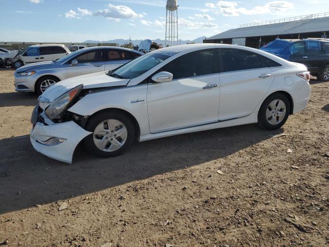 KMHEC4A40CA034682 - 2012 HYUNDAI SONATA HYBRID WHITE photo 1