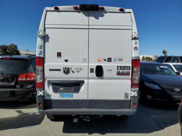 3C6TRVDG3JE156492 - 2018 RAM PROMASTER 2500 HIGH Ақ фото 6