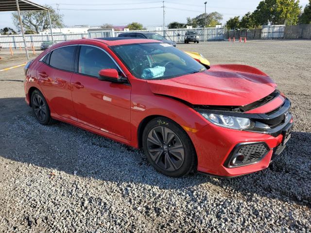 SHHFK7H58HU425216 - 2017 HONDA CIVIC EX RED photo 4