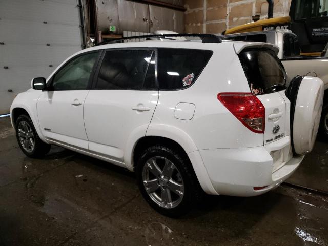 JTMBK32V186037449 - 2008 TOYOTA RAV4 SPORT WHITE photo 2