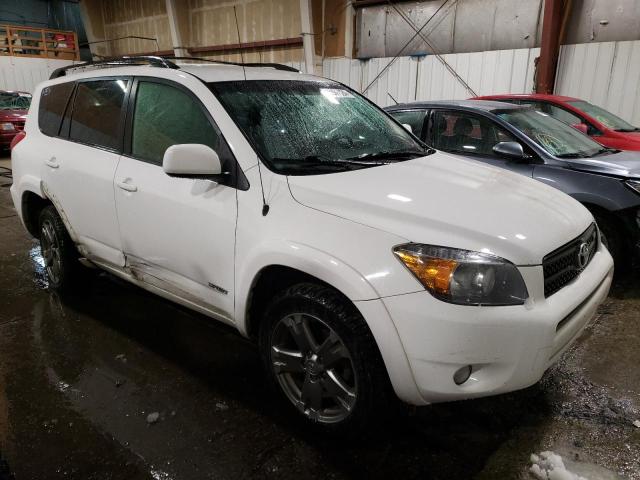 JTMBK32V186037449 - 2008 TOYOTA RAV4 SPORT WHITE photo 4