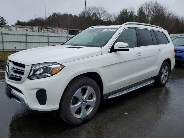 4JGDF6EE6KB219247 - 2019 MERCEDES-BENZ GLS 450 4MATIC WHITE photo 1