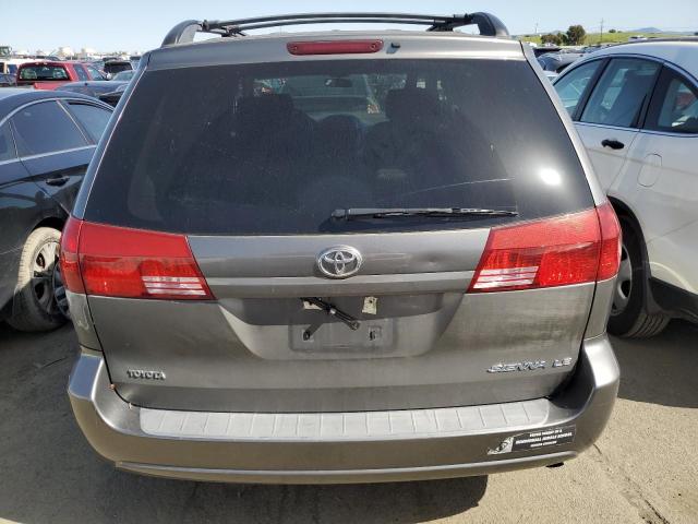 5TDZA23C25S311360 - 2005 TOYOTA SIENNA CE GRAY photo 6