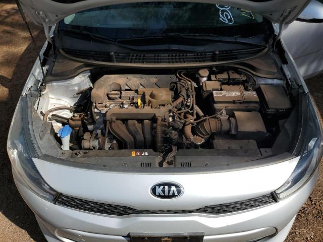 3KPA24AD9LE296171 - 2020 KIA RIO LX SILVER photo 11