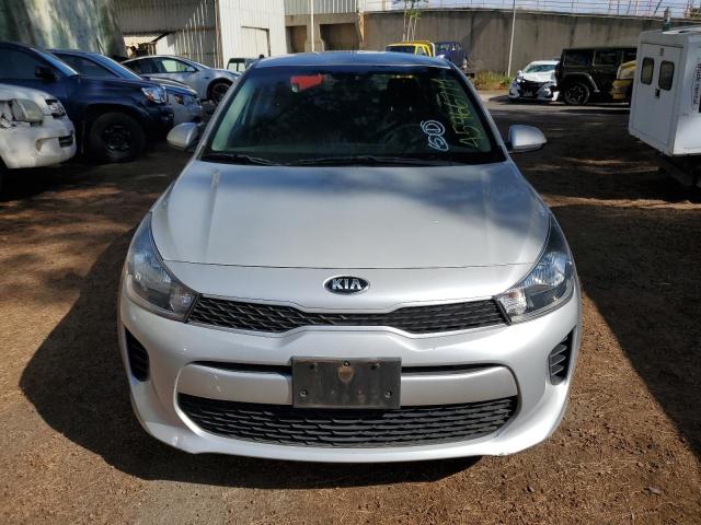 3KPA24AD9LE296171 - 2020 KIA RIO LX SILVER photo 5