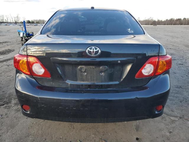 2T1BU4EE7AC530398 - 2010 TOYOTA COROLLA BASE BLACK photo 6