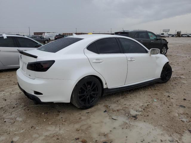 JTHBK262375046568 - 2007 LEXUS IS 250 WHITE photo 3