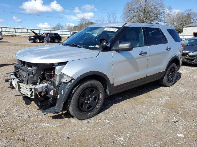 1FM5K8AR4KGA19989 - 2019 FORD EXPLORER POLICE INTERCEPTOR SILVER photo 1